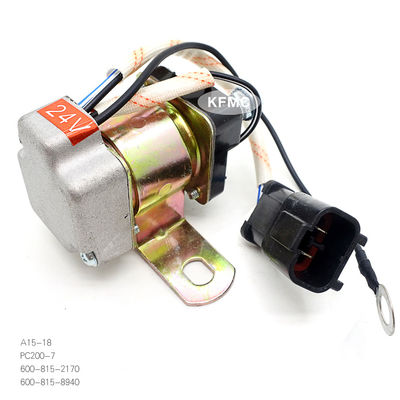 600-815-2170 Motor Starter Relay for PC200LC-5 PC200-6 PC220-6 Excavator Relay Assembly Parts 